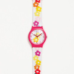 Reloj Flores Multicolor