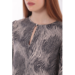 Blusa Estampada Zebra