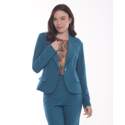 Chaqueta Corta Azul Alicia