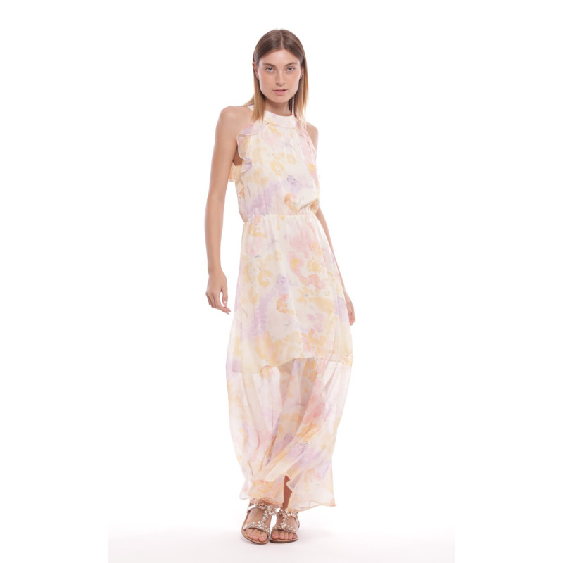 Vestido Largo Flower