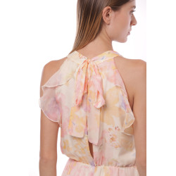 Vestido Largo Flower