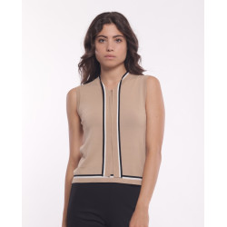 Top Punto Mireia Beige