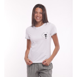 Camiseta Mimi-Mua Luna Blanca