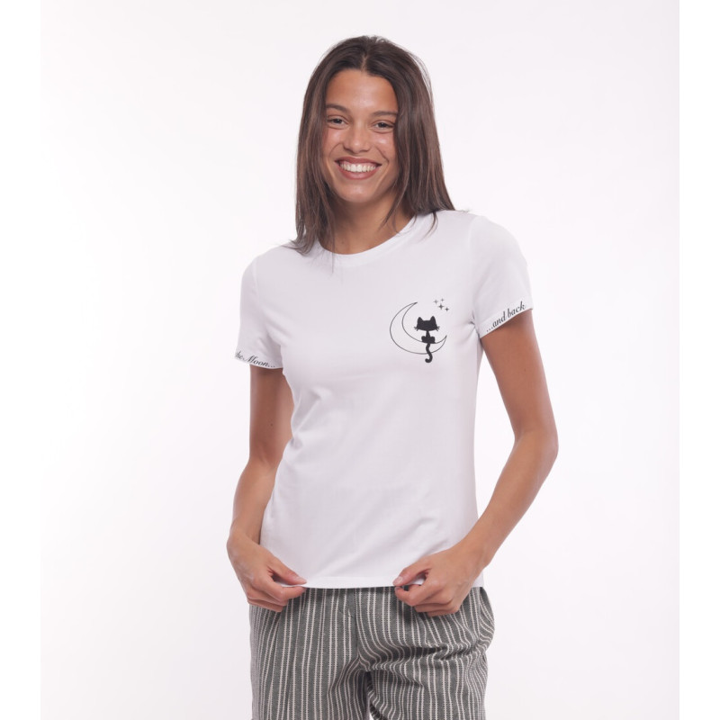 Camiseta Mimi-Mua Luna Blanca