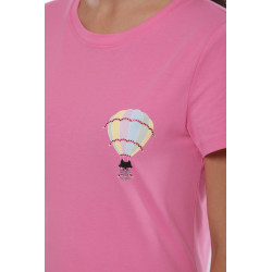 Camiseta Mimi-Muà Globo Rosa