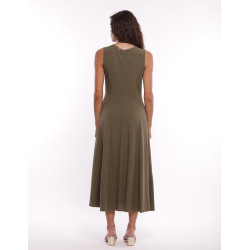 Vestido Lino Verde
