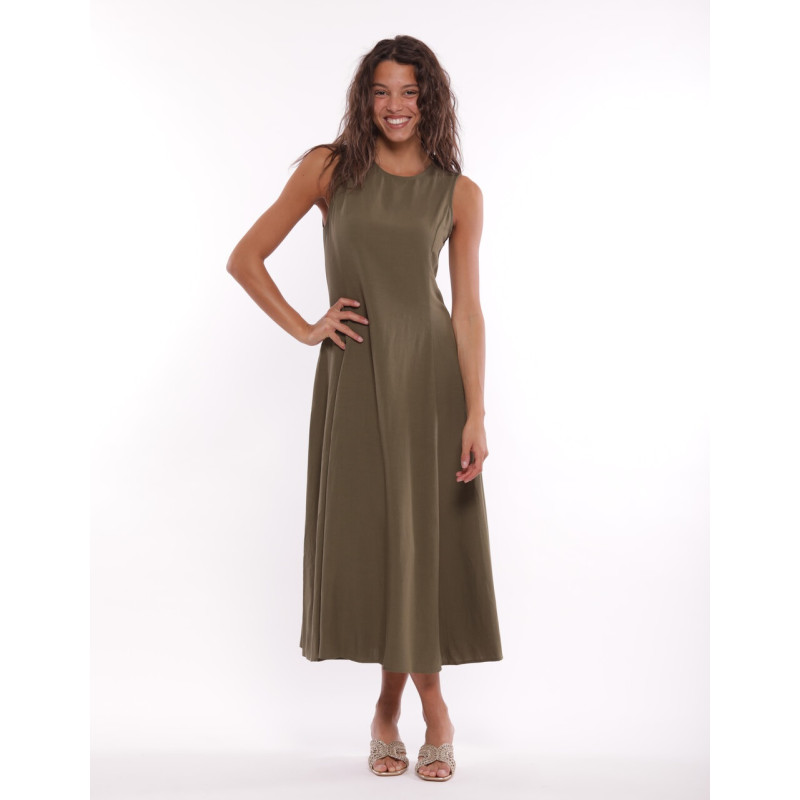 Vestido Lino Verde