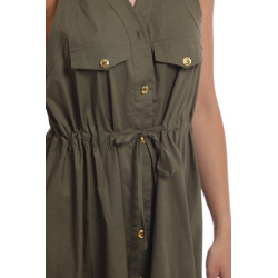 Vestido Camisero Verde