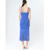 Vestido Arggido Nenúfar Azul