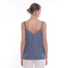Top Chambray Bordado