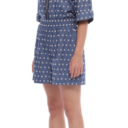 Short Chambray Bordado