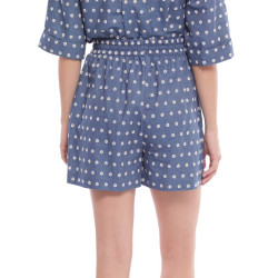 Short Chambray Bordado