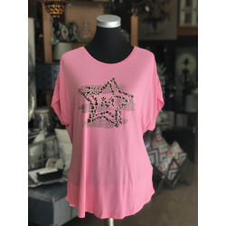Camiseta Star Rosa
